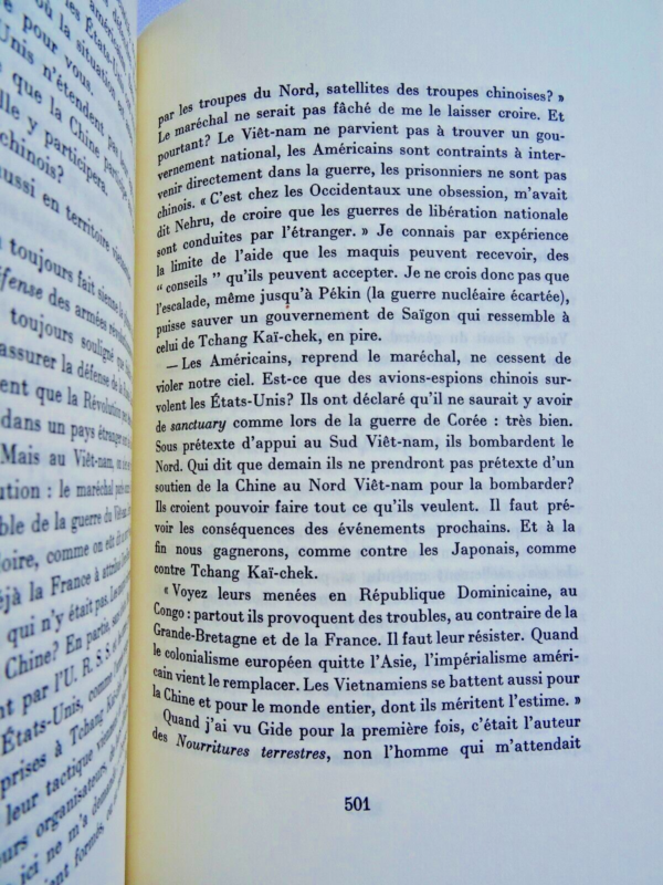 MALRAUX  Antimémoires * Gallimard EO – Image 3