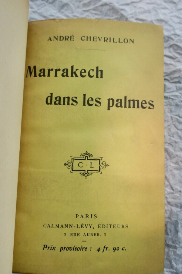 MARRAKECH DANS LES PALMES + dédicace – Image 3