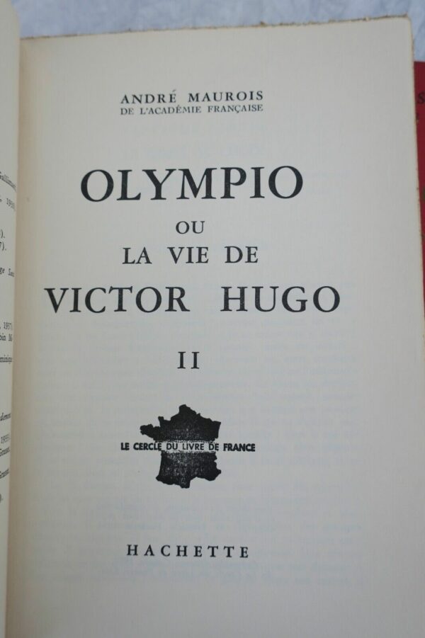 Maurois, André Olympio ou la vie de Victor Hugo – Image 5