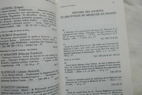 Médecine et Pharmacie, catalogue de la bibliothèque municipale de Toulouse – Image 8