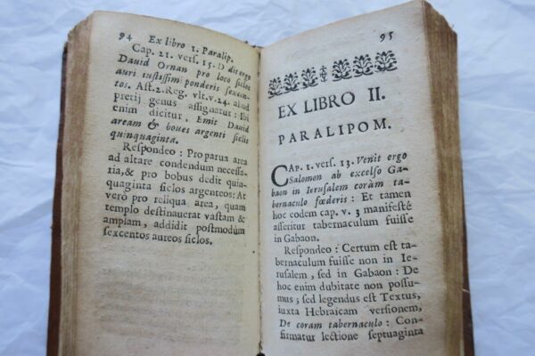 Mini Antologia seu Contradictiones apparentes Sacrae Scripturae 60x115 mm. 1678 – Image 6