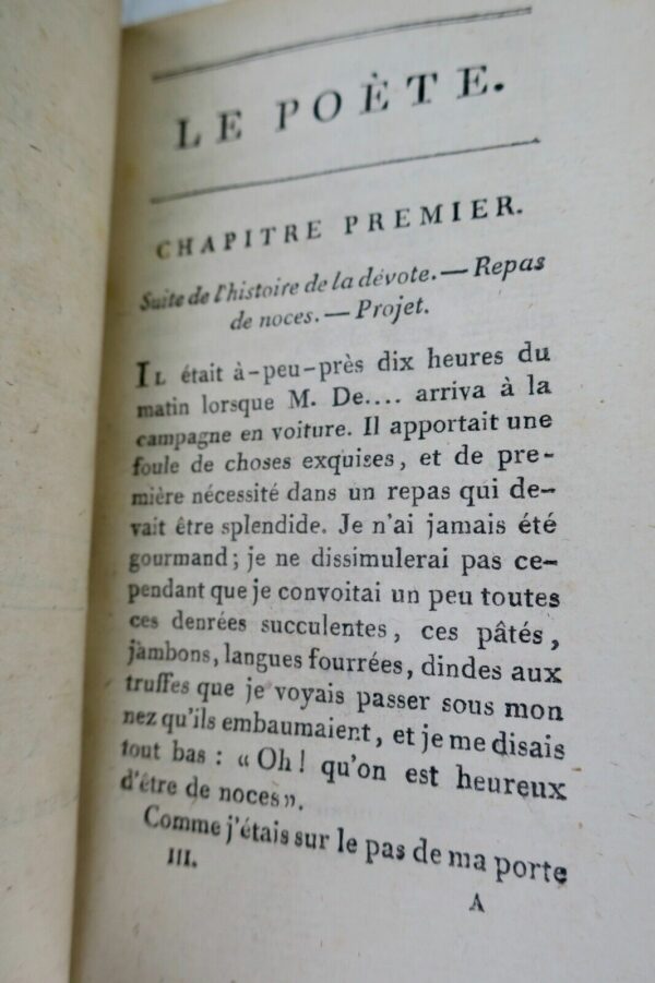 Mini Le poète ou mémoires d'un homme de lettres écrits par lui-même 1799 – Image 12