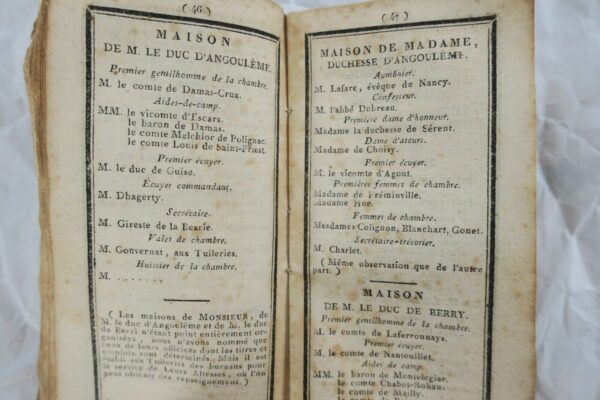 Mini Petit almanach des princes 1816 – Image 5