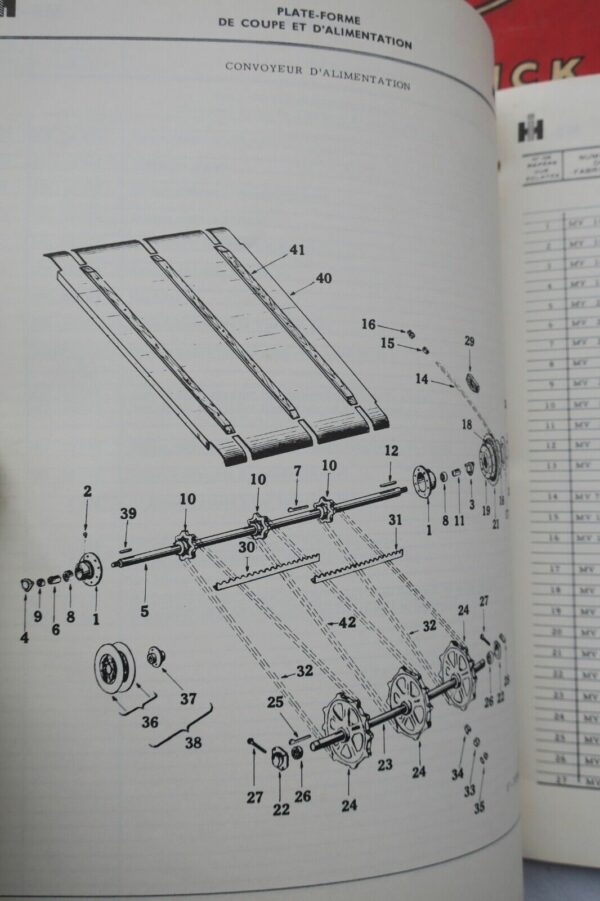 Moissonneuse batteuse Mc Cormick  livrets d'entretien... – Image 11