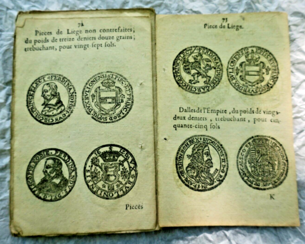 Monnaie déclaration du Roy portant sur les monnoyes d'Argent 1640