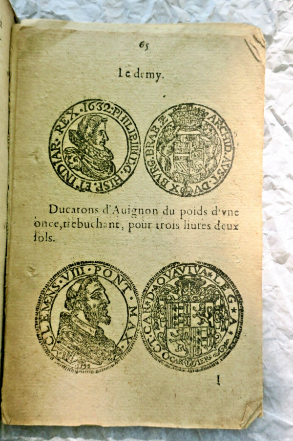 Monnaie déclaration du Roy portant sur les monnoyes d'Argent 1640 – Image 5