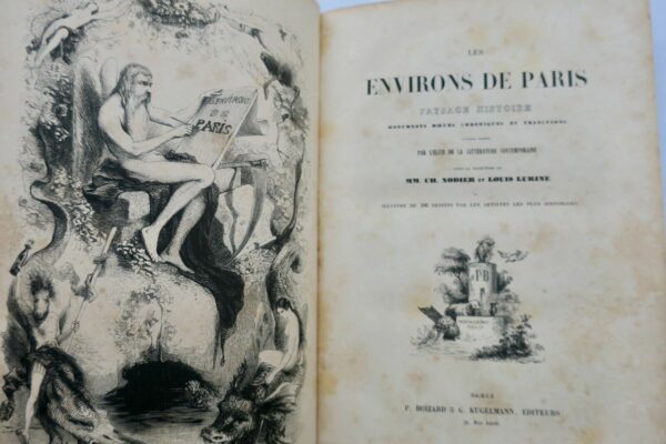 NODIER Environs de Paris. Paysage, histoire, monuments... – Image 13