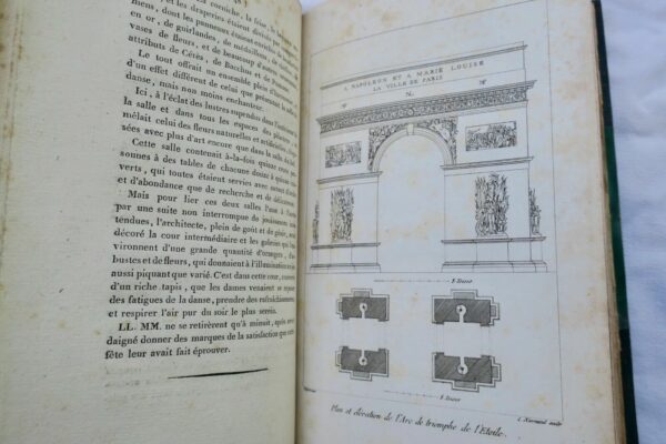 Napoléon Fêtes à l’occasion du mariage de Napoléon et Marie-Louise 1810