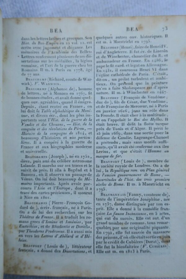 Nouvelle Biographie Classique, contenant Jusqu'a L'Anne 1823 – Image 5