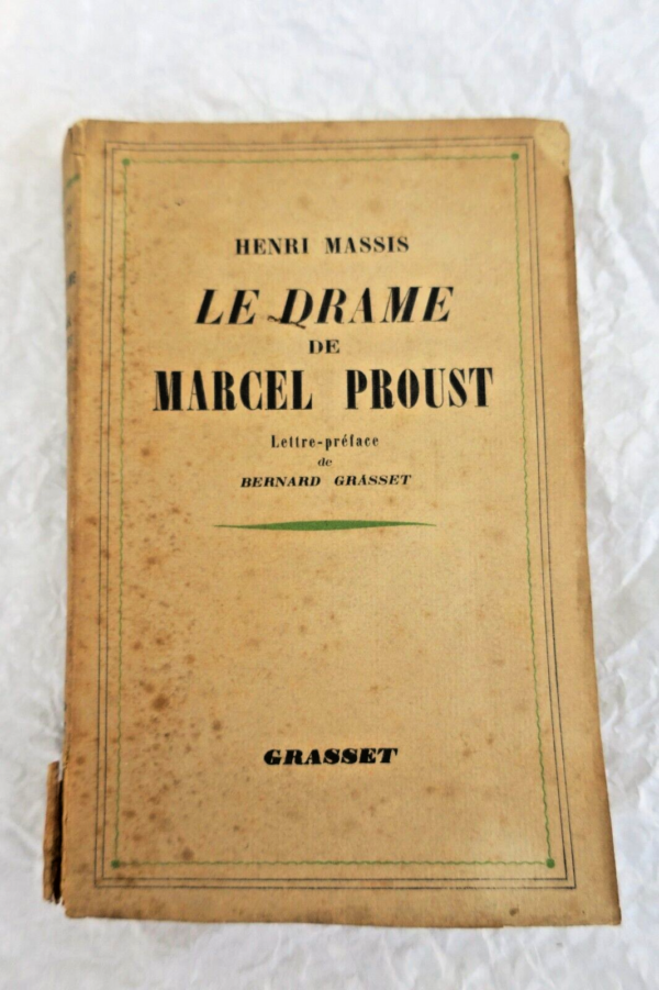 PROUST "Le drame de Marcel Proust" MASSIS – Image 3