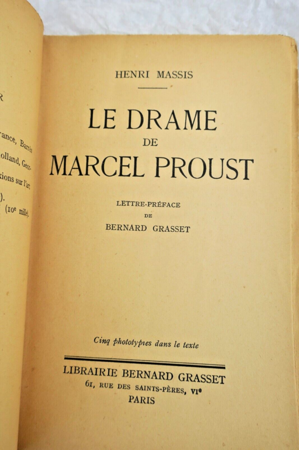 PROUST "Le drame de Marcel Proust" MASSIS – Image 9