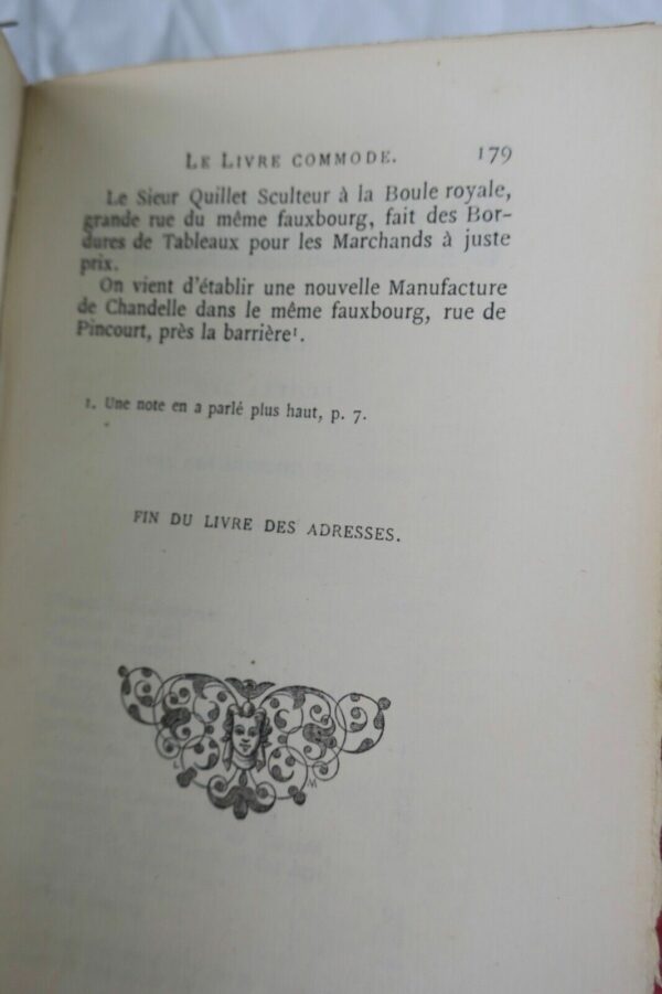 Paris Livre commode des adresses de Paris pour 1692 – Image 6