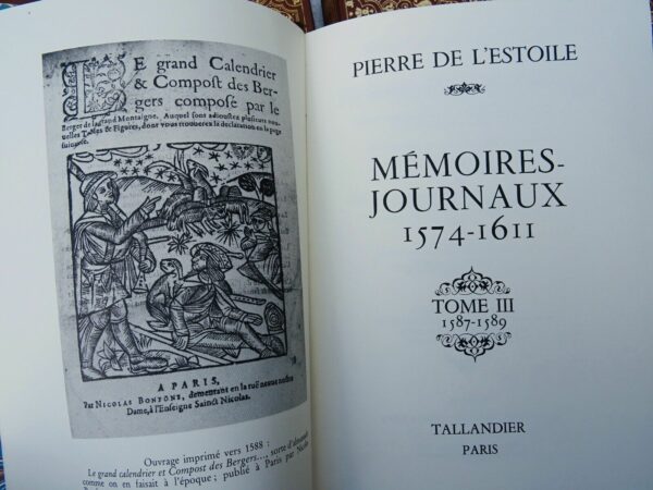 Pierre de  L'ESTOILE  Mémoires - journaux 1574-1611 – Image 9