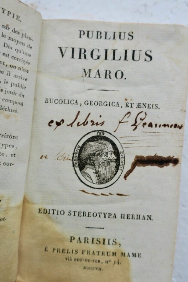 Publius Virgilius Maro Bucolica, Georgica et Aeneis 1810 – Image 4