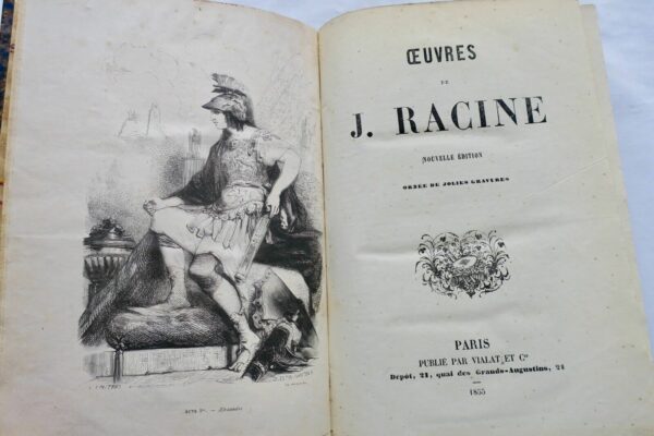 RACINE J. Oeuvres de J. Racine 1855