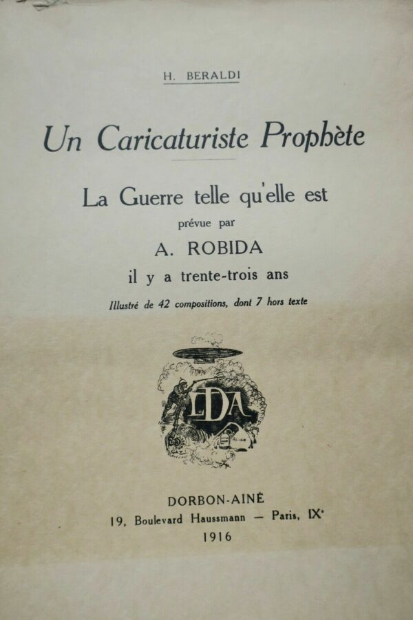 ROBIDA  BERALDI UN CARICATURISTE PROPHETE, La Guerre telle qu'elle est prévue – Image 3