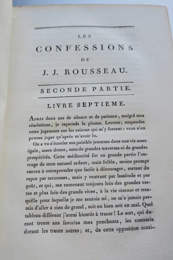 ROUSSEAU Œuvres Complètes DIDOT 1801 Moreau Le Jeune rel. Bozerian – Image 14