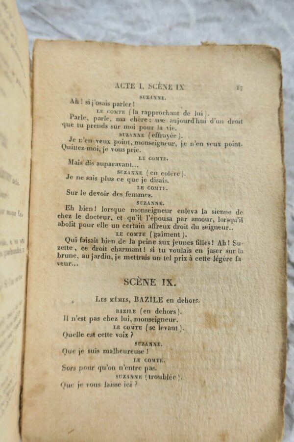 Répertoire populaire du Théâtre-Français mariage de Figaro 1826 MINI – Image 4