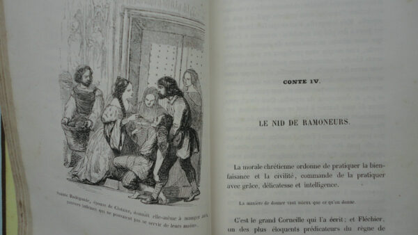 SAVIGNY M. l’abbé de La civilité en images et en action. ou la politesse, les us – Image 3