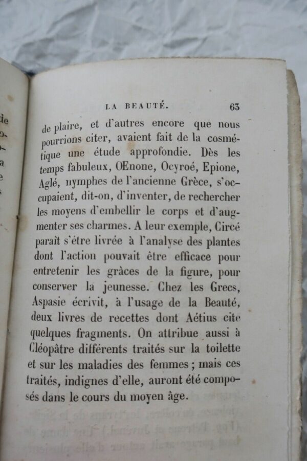 SECRETS DE NOS PERES, L'ART DE CONSERVER LA BEAUTE 1858 – Image 7