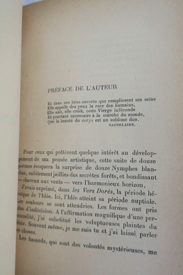 SIGNORET Poésies complètes (Vers dorés, Daphné, La souffrance des eaux... – Image 5