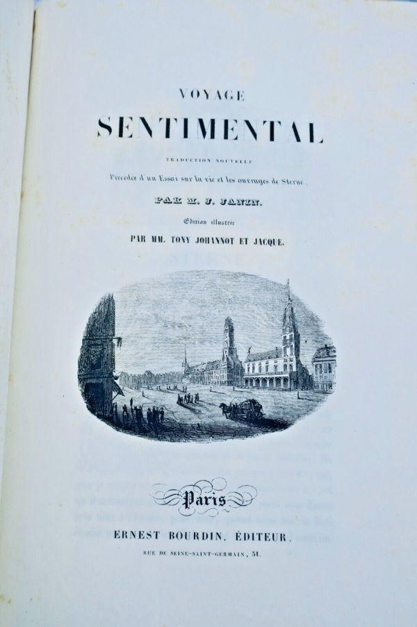 STERNE, traduit par JANIN J. Voyage Sentimental ill-Johannot – Image 10