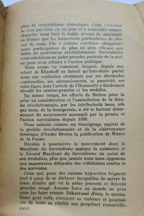 SURRÉALISME Paillasse ! (Fin de l'affaire Aragon) Editions surréalistes, 1932. – Image 4