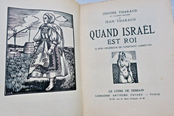 THARAUD JEROME ET JEAN QUAND ISRAEL EST ROI ill-Le Breton – Image 7