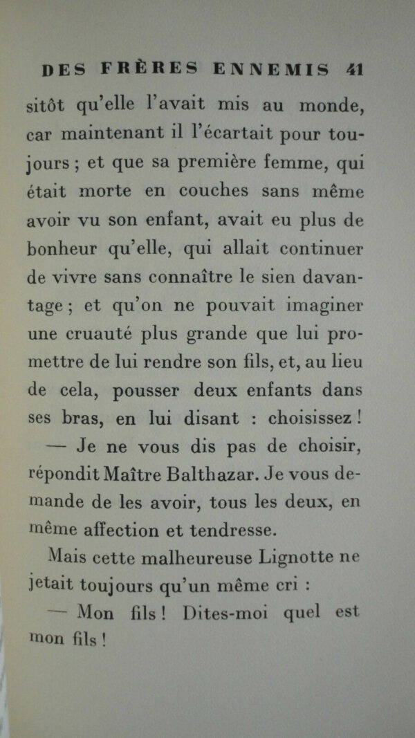 THARAUD Jérôme Et Jean La chronique des frères ennemis.  sur pur fil – Image 3