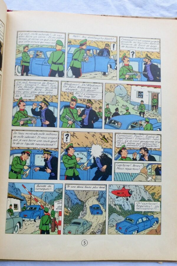 TINTIN HERGE Tintin OBJECTIF LUNE – Image 9