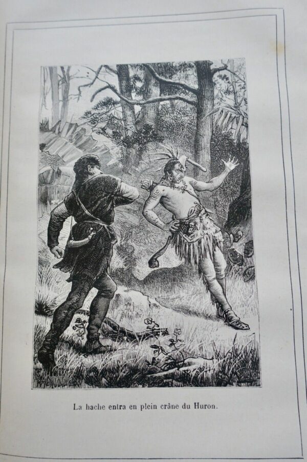 TUEUR DE DAIMS (DEERSLAYER)- COLLECTION LES CONTEURS ETRANGER COOPER 1886 – Image 7