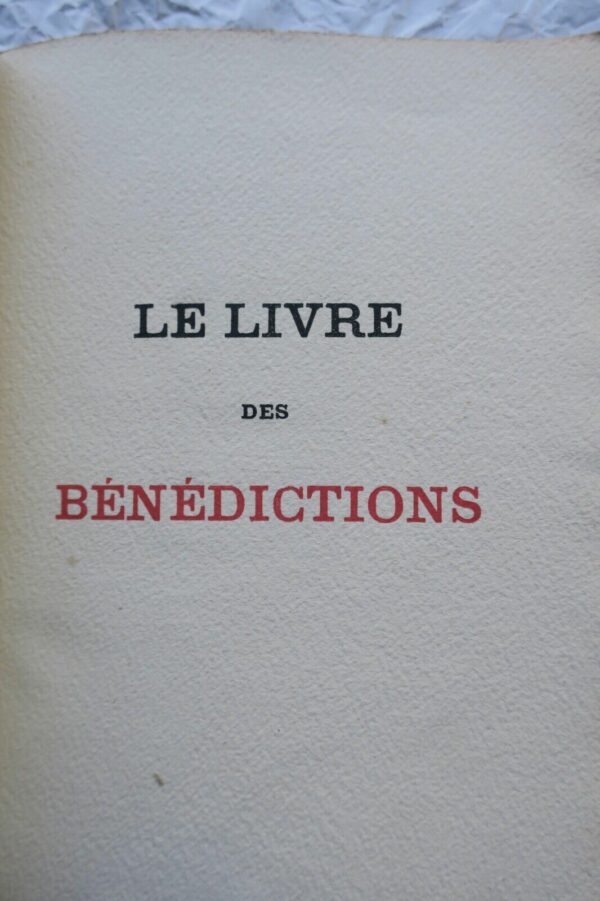 Thomas Braun Le Livre Des Bénédictions + dédicace – Image 6