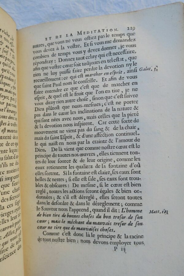 Traite de l'oraison et de la méditation contenant les considérations ..1675 – Image 5