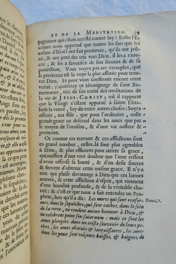 Traite de l'oraison et de la méditation contenant les considérations ..1675 – Image 7