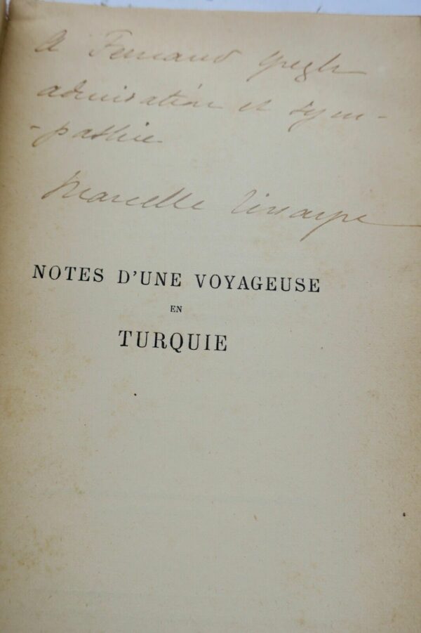 Turquie Tinayre Notes d'une Voyageuse en Turquie – Image 3