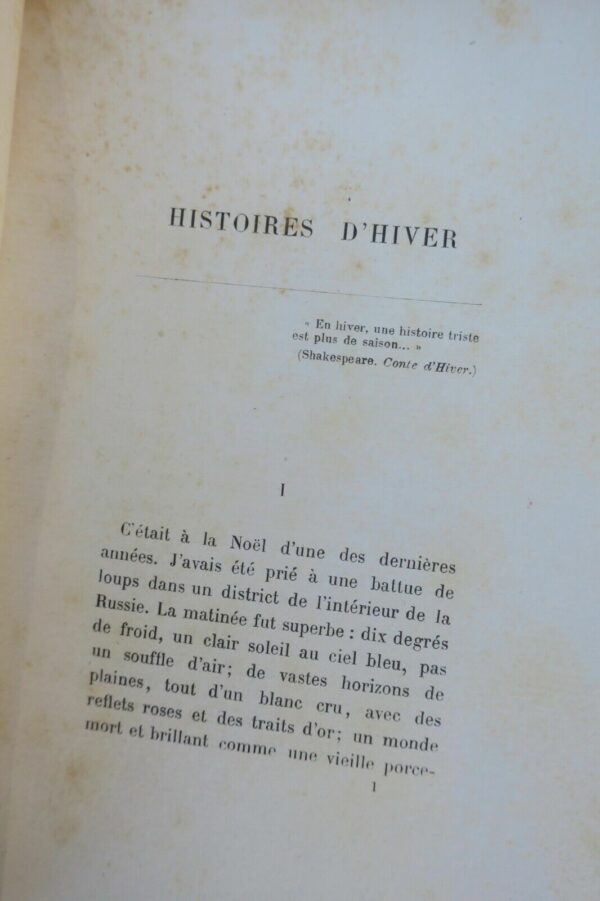 VOGÜE Melchior de   Histoires d'hiver1885 – Image 4