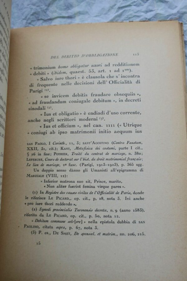 Vassalli Filippo Del Ius in Corpus del debitum coniugale e della servitu d'amore – Image 3