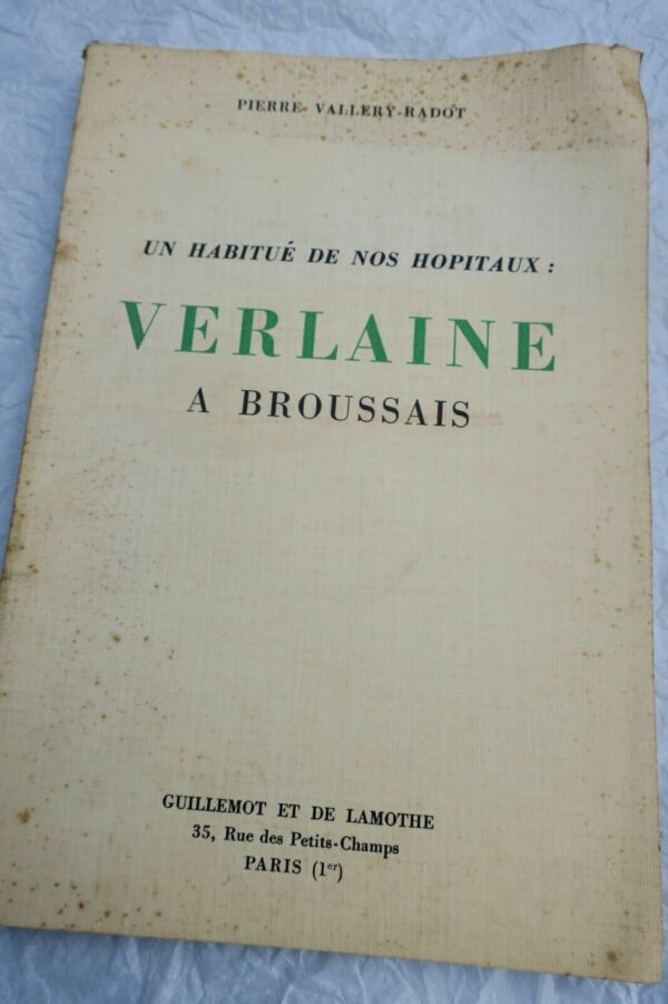 Verlaine : Un habitué de nos hopitaux + dédicace – Image 3