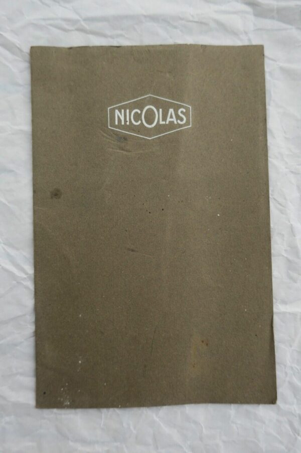 Vin catalogue Nicolas, 1960