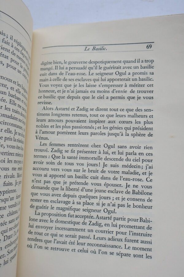 Voltaire. Contes & Romans sur biblio-pelure India – Image 4