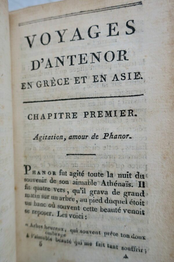 Voyages d'Antenor en Grece et en Asie 1800 – Image 4