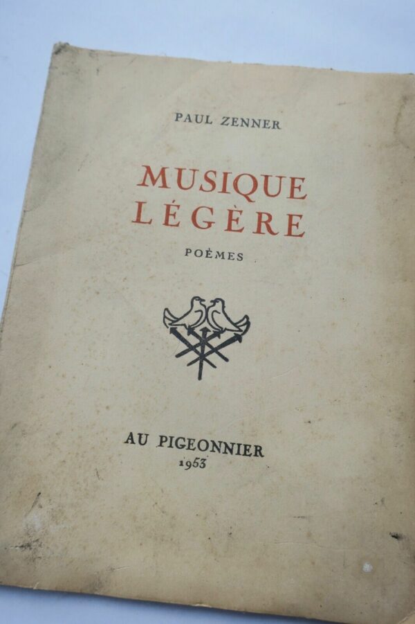 Zenner musique légère + dédicace