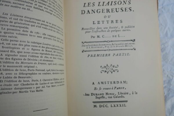 érotique Choderlos de Les Liaisons Dangereuses  1913 – Image 8