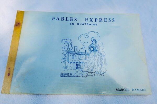 fables express en quatrains Damain