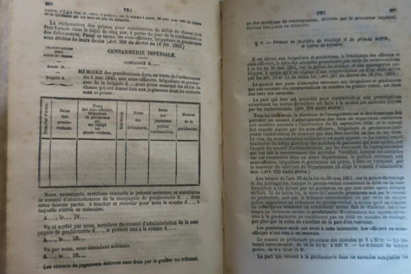 gendarmerie Dictionnaire de la gendarmerie à l'usage.. 1873 – Image 7