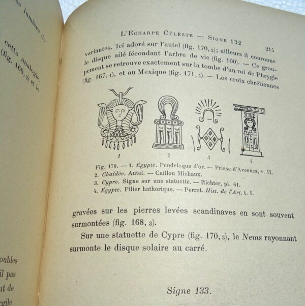 langue sacrée. Le Temple et la Fleur, les signes construits et fleuris – Image 4