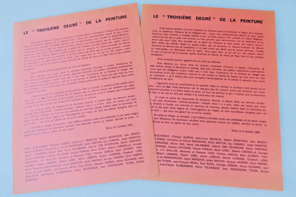 surréalisme troisième degré de la penture 1965