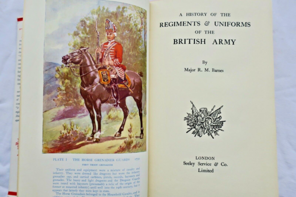 uniform Barnes History of the Regiments & Uniforms of the British army – Image 9