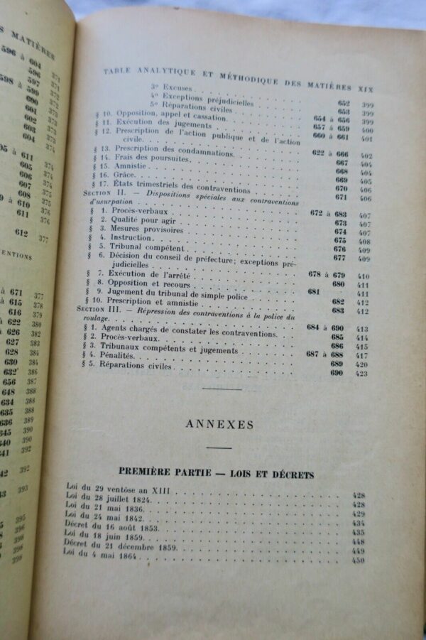 voirie Traité pratique de la voirie vicinale, rurale et urbaine 1911 – Image 6