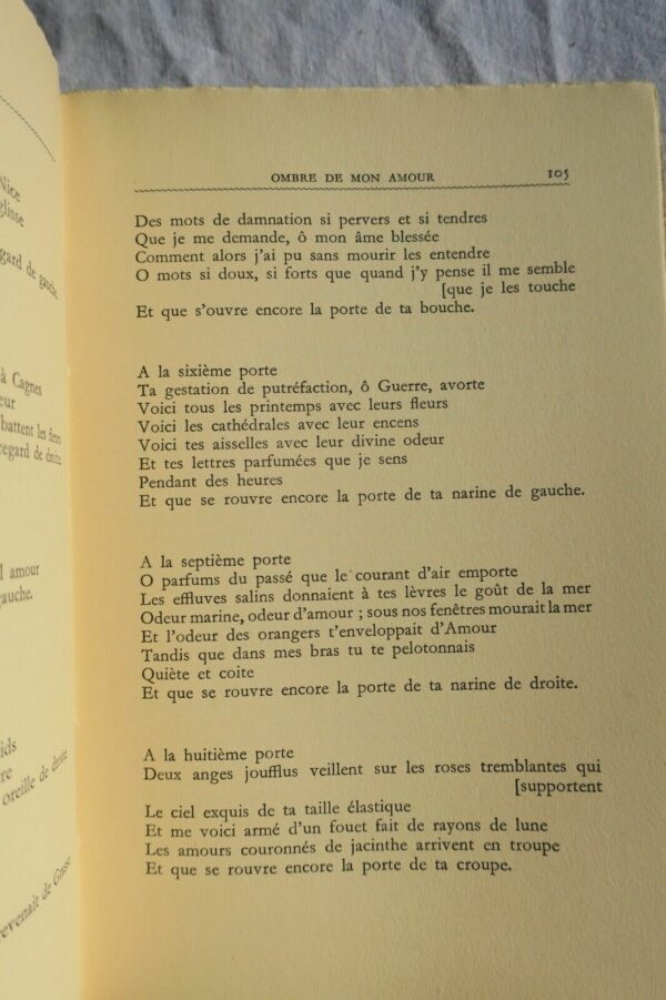 APOLLINAIRE (Guillaume). Ombre de Mon Amour/Picasso – Image 6